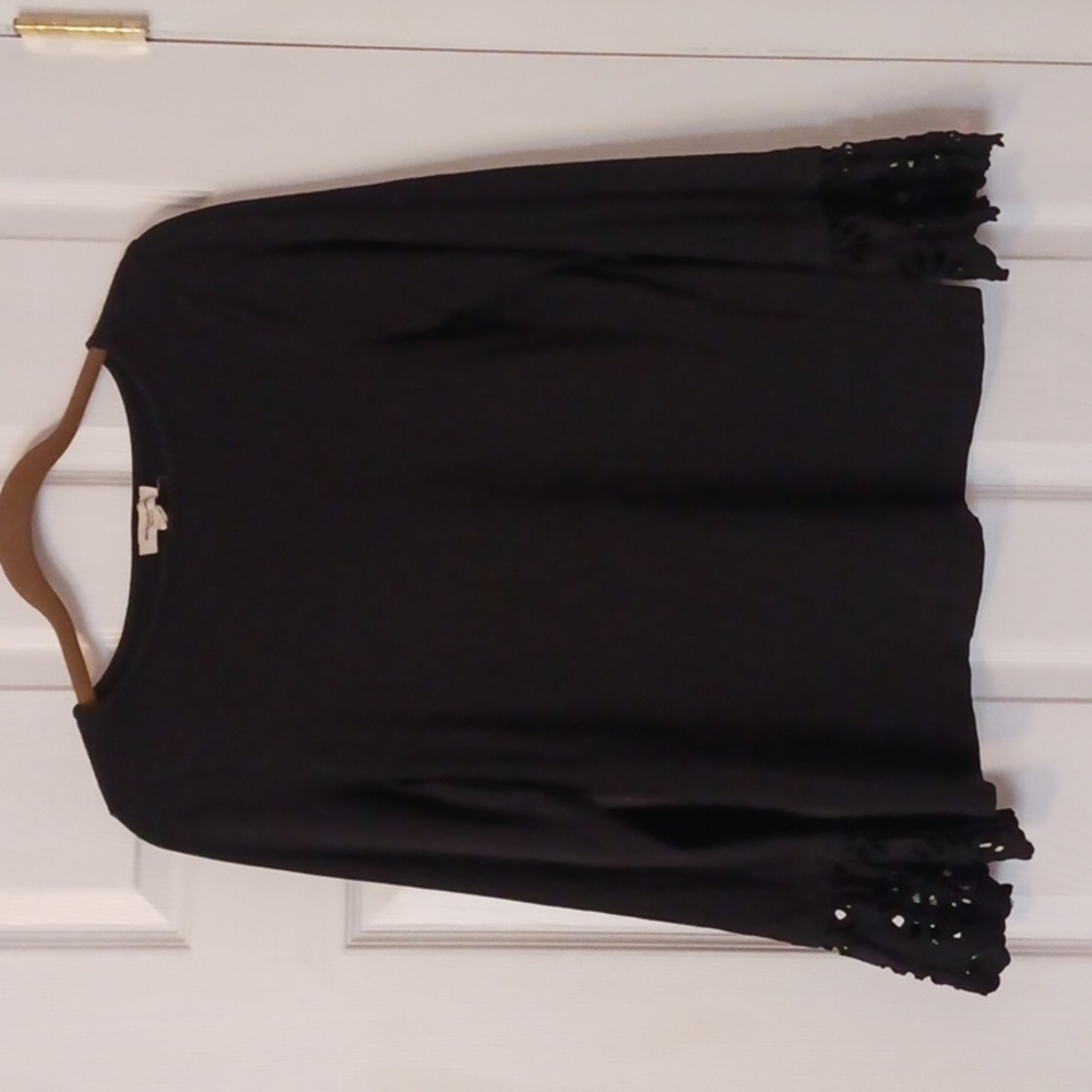 Beachlunchlounge 100% cotton long sleeve Tunic boho Bell sleeves size small